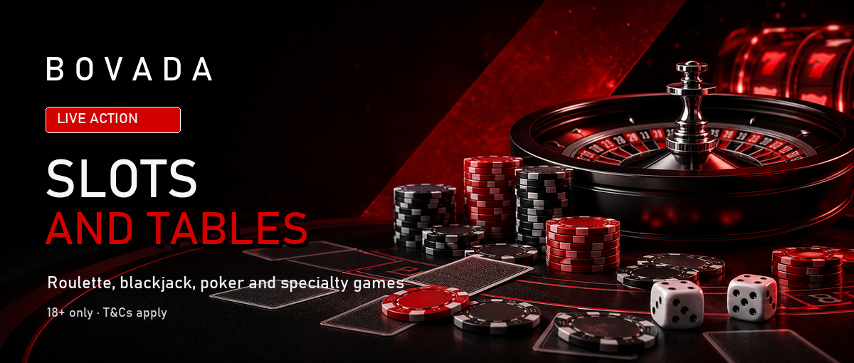 Bovada slots and tables
